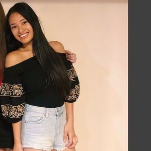 Free People Rock with It Top